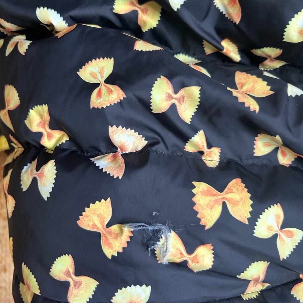 Rachel Antonoff Pasta Parker Puffer Size Large Quilted Down Jacket - Picture 11 of 11